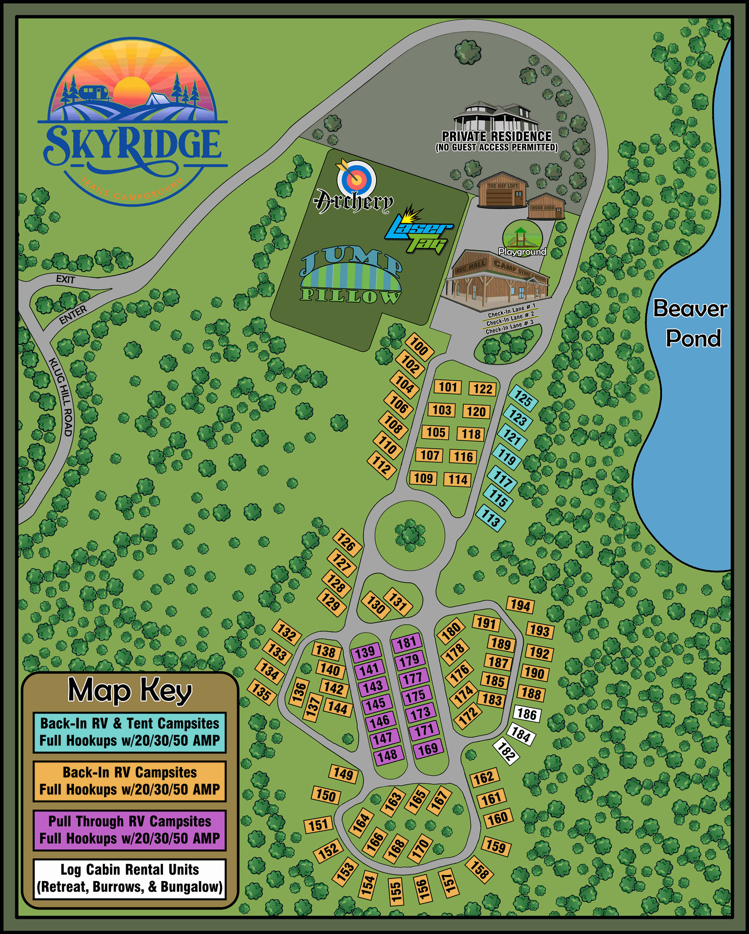 Campground Map | My Website